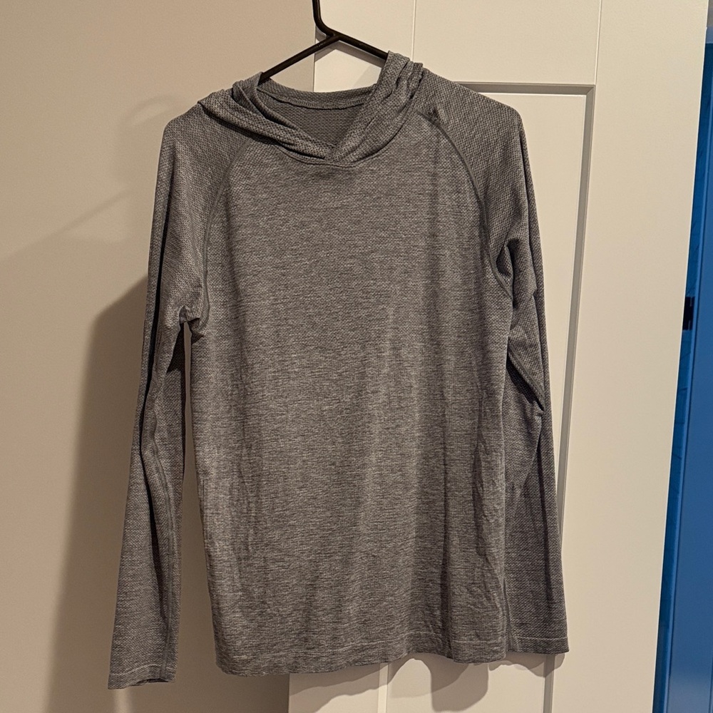 lululemon athletica Metal Vent Gray Hoodie